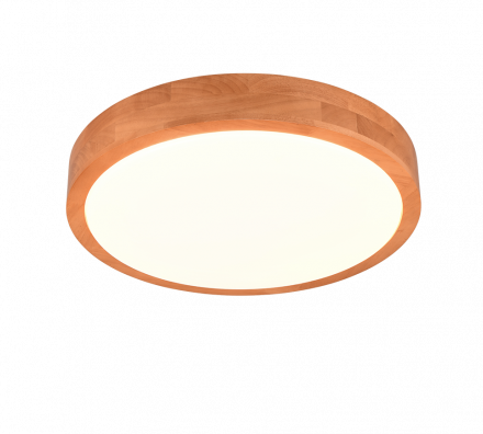 Trio Lighting Πλαφονιέρα LED 24W ISEO Ξύλο