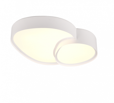 Trio Lighting Πλαφονιέρα LED 21W RISE Λευκό Ματ
