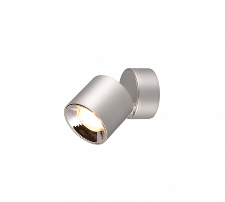Trio Lighting Σποτ GUAYANA LED 1xGU10 Μεταλλικό Nickel Mat