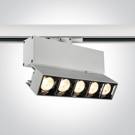 One Light LED Spot Ράγας 20W 3000Κ Λευκό Die Cast 38° 230V