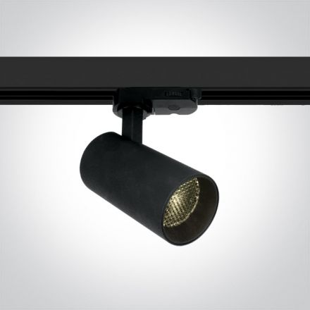 LED Spot Ράγας 12W 3000Κ Honeycomb Μαύρο Αλουμίνιο 36° 230V Dark Light