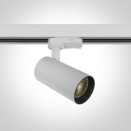 LED Spot Ράγας 12W 3000Κ Honeycomb Λευκό Αλουμίνιο 36° 230V Dark Light
