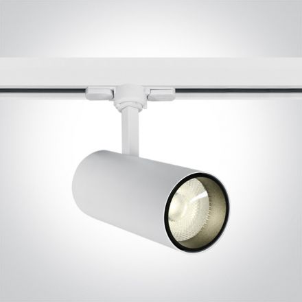 LED Spot Ράγας 20W 4000K Λευκό Αλουμίνιο 38° 230V