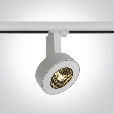 LED Spot Ράγας 30W Honeycomb 4000Κ Λευκό Die Cast 24° 230V Dimmable