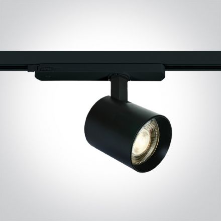 LED Spot Ράγας Ρυθμιζόμενο 10W/15W/20W 3000K Μαύρο Αλουμίνιο 38° 230V