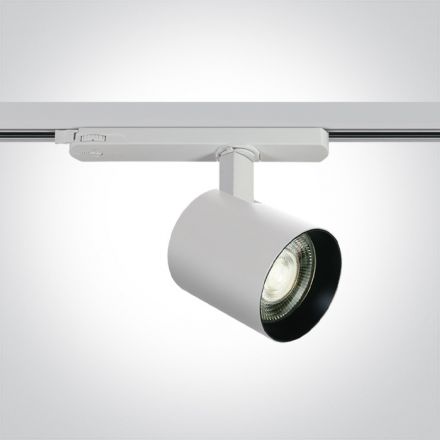 LED Spot Ράγας Ρυθμιζόμενο 10W/15W/20W 3000K Λευκό Αλουμίνιο 38° 230V