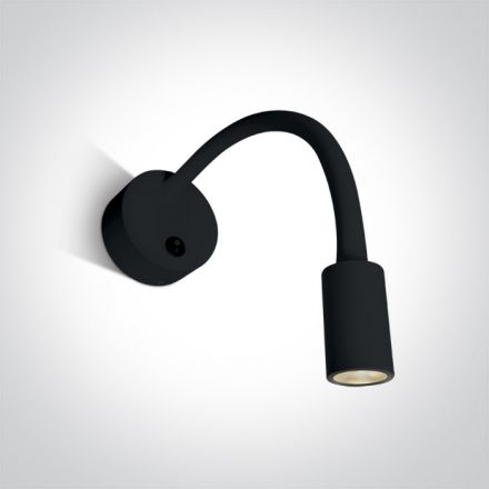 Εποίτιχο Σποτ LED 3W 3000Κ 36° Αλουμίνιο Μαύρο IP20 230V 65738A