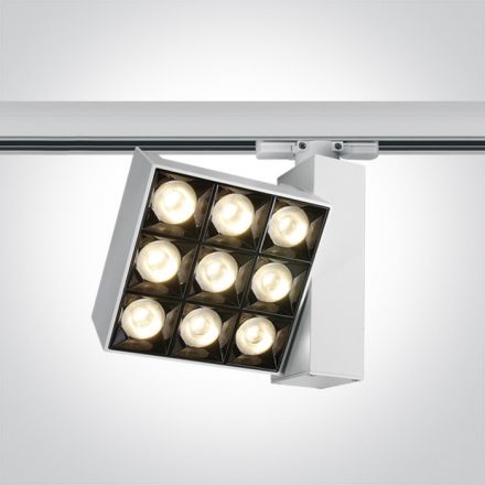 LED Spot Ράγας 30W 3000Κ Λευκό Die Cast 38° 230V