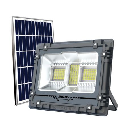 Ηλιακός Προβολέας LED Με Τηλεχειριστήριο 300W 6000K