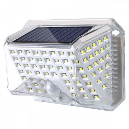 Ηλιακό Φωτιστικό Τοίχου LED Με Αισθητήρα Pir 2W 6000K 6624