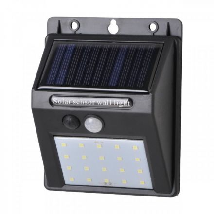 Spotlight Ηλιακό Φωτιστικό Τοίχου LED Με Αισθητήρα Pir 2W 3000K
