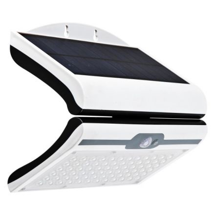 Ηλιακό Φωτιστικό Τοίχου LED Με Αισθητήρα Pir 60W 6000K