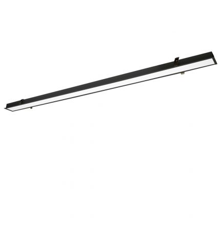 Χωνευτό Γραμμικό Φωτιστικό LED 73W L2820 4000K Μαύρο DALI Dim. Station Ultra