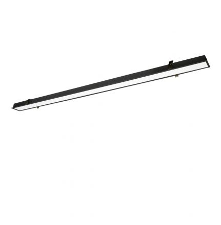 Χωνευτό Γραμμικό Φωτιστικό LED 37W Trimless L1420 3000K Μαύρο Station Ultra