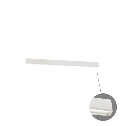 Γραμμικό Φωτιστικό Τοίχου LED 22W L860 4000K Λευκό Microprismatic Dim. Ciba