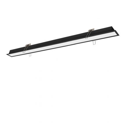Χωνευτό Γραμμικό Φωτιστικό LED 37W L1420 4000K Μαύρο Dim. Sasa