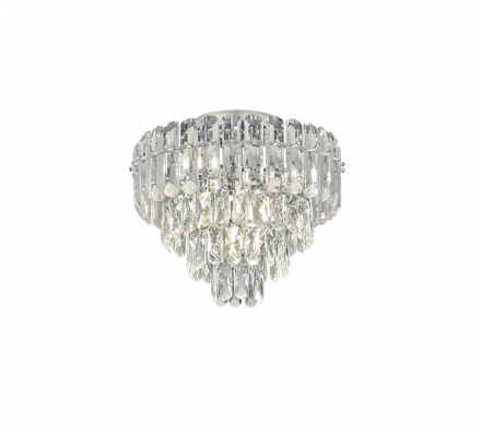 Trio Lighting Πλαφονιέρα 7xE14 MALIZIA Chrome