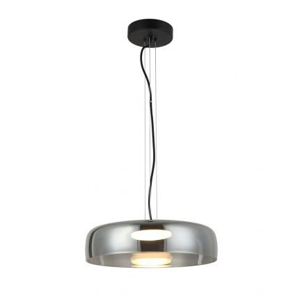 Κρεμαστό Φωτιστικό LED 16W Γυάλινο Φιμέ Ø42 Simple