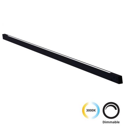 Μαγνητικό Φωτιστικό Ράγας LED 6W 24V 3000K Μαύρο