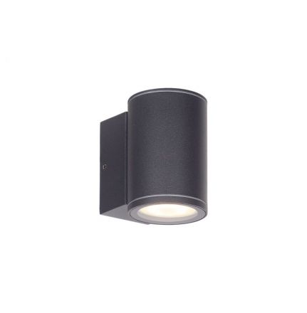 Επίτοιχη Απλίκα LED 1xGU10 Corvo Σκούρο Γκρι IP65