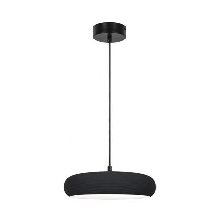 Κρεμαστό Φωτιστικό LED 11W Μεταλλικό Γκρι Ø30cm Logan