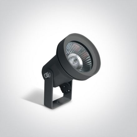 Σποτ Κήπου LED GU10 MR16 Die Cast Ανθρακί IP65 100-240V
