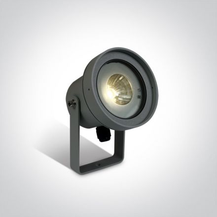 Σποτ Κήπου COB LED 9W Die Cast Ανθρακί IP65 230V