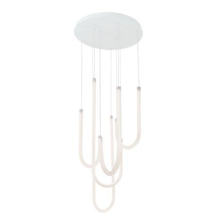 Κρεμαστό Φωτιστικό LED 60W 3000K Λευκό D:500 Yvonne