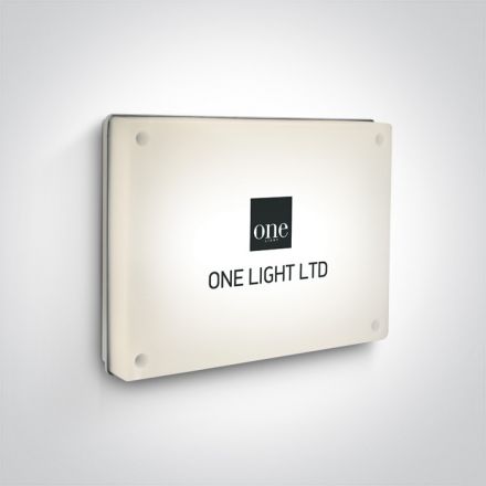 Επίτοιχη Απλίκα LED 8W 3000Κ Die Cast/PC IP54 230V Γκρι