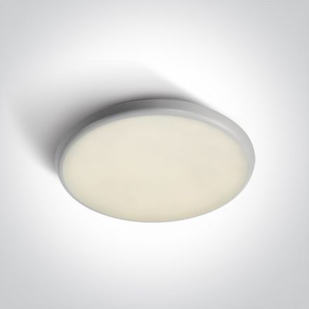 Στρογγυλό LED Panel 25W 4000Κ 230V PC Λευκό IP54