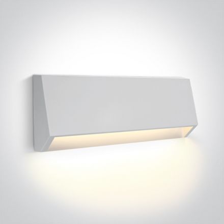 Επίτοιχη Απλίκα LED 4W 3000Κ ABS/PC IP65 230V Λευκό Dark Light