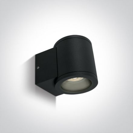 Επίτοιχη Απλίκα LED GU10 MR16 Die Cast IP54 100-240V Μαύρο