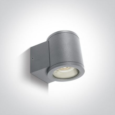Επίτοιχη Απλίκα LED GU10 MR16 Die Cast IP54 100-240V Γκρι