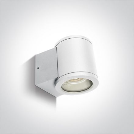 Επίτοιχη Απλίκα LED GU10 MR16 Die Cast IP54 100-240V Λευκό