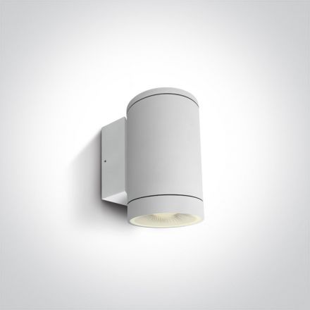 One Light Φωτιστικό Οροφής LED E27 PAR30 Die Cast Λευκό IP65