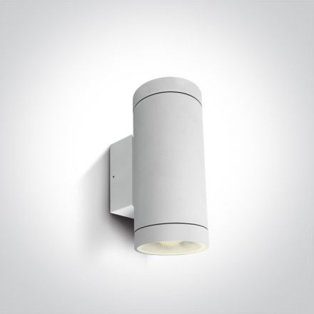 One Light Φωτιστικό Οροφής LED 2xE27 PAR30 Die Cast Λευκό IP65