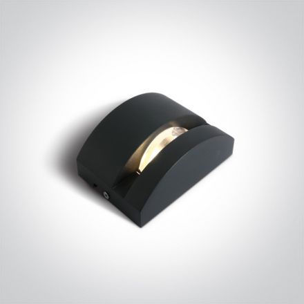 Φωτιστικό Πλαισίου Παραθύρου LED 6W 3000K 100-240V Die Cast Μαύρο
