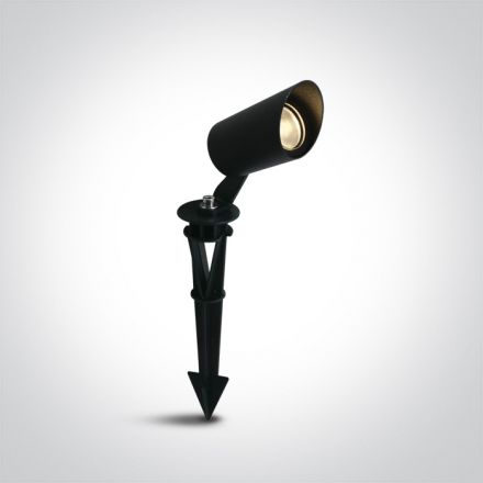 Μπηχτό Σποτ Κήπου COB LED 3W 3000K Αλουμίνιο Μαύρο IP67