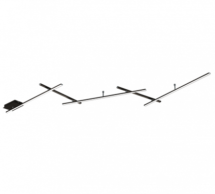 Trio Lighting Πλαφονιέρα LED 25W Μέταλλο INDIRA