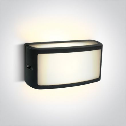 Επίτοιχη Απλίκα LED 10W 3000K Die Cast IP54 Ανθρακί 67474A