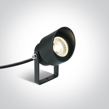 Σποτ Κήπου COB LED 5W Die Cast Ανθρακί IP65 100-240V