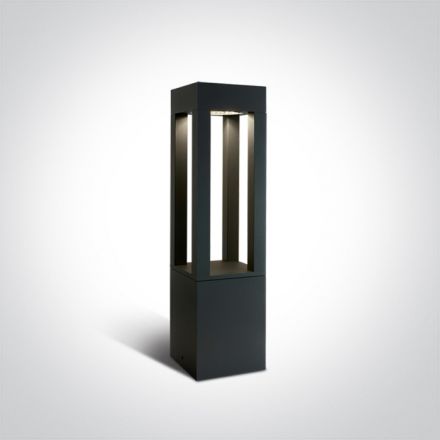 Κολωνάκι LED 22W 4000K Die Cast Ανθρακί 60cm IP65 230V 67504