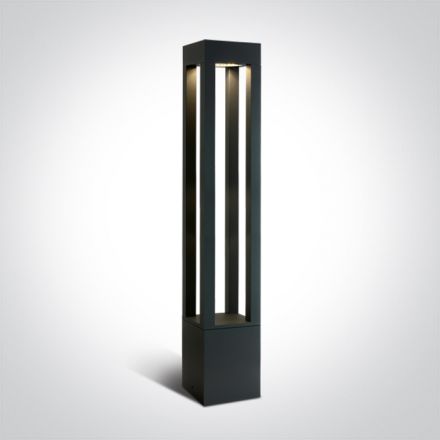 Κολωνάκι LED 22W 3000K Die Cast Ανθρακί 90cm IP65 230V 67504A