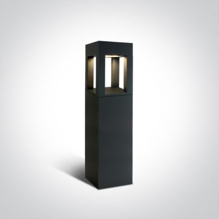 Κολωνάκι LED 22W 3000K Die Cast Ανθρακί 60cm IP65 230V