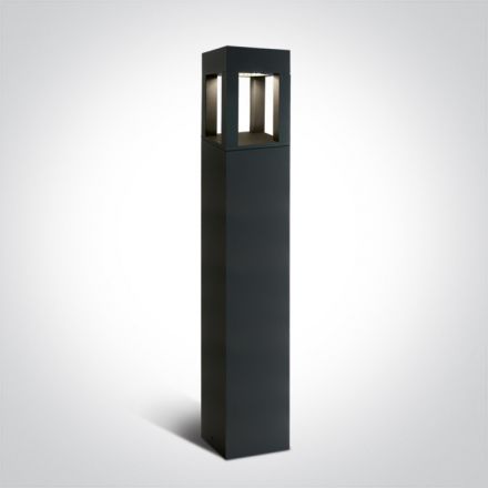 Κολωνάκι LED 22W 4000K Die Cast Ανθρακί 90cm IP65 230V