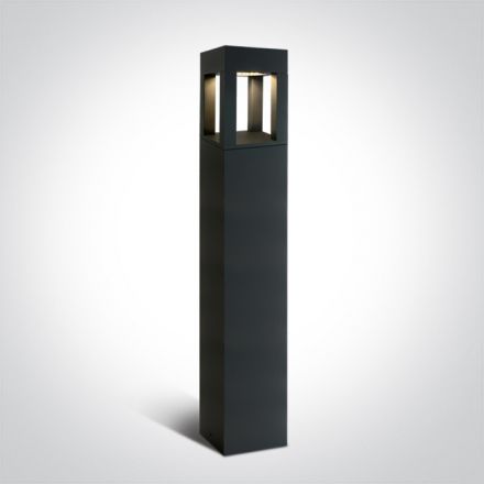 Κολωνάκι LED 22W 3000K Die Cast Ανθρακί 90cm IP65 230V