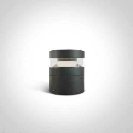 Κολωνάκι LED 20W 4000K Die Cast Ανθρακί 20cm IP65 230V
