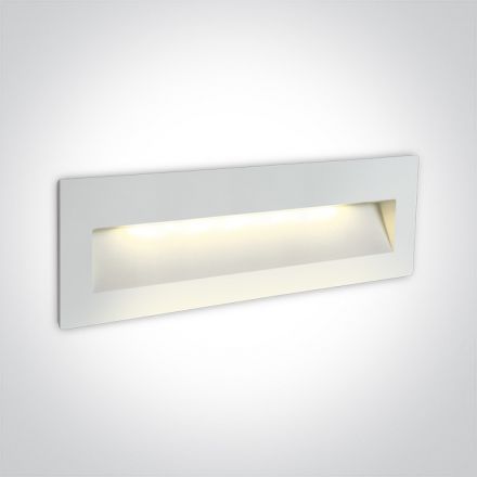 Χωνευτό Φωτιστικό SMD LED 7W 3000K Λευκό Die Cast IP65 Dark Light