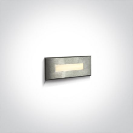 Χωνευτό Φωτιστικό SMD LED 5W 3000K Stainless Steel IP65
