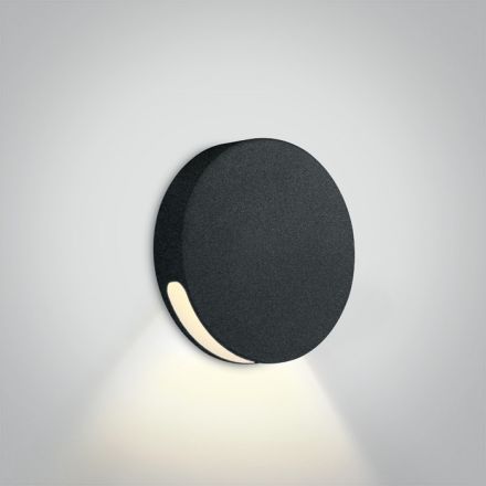 Χωνευτό Φωτιστικό COB LED 2W 3000K Αλουμίνιο Μαύρο Dark Light IP65 Dimmable 68074